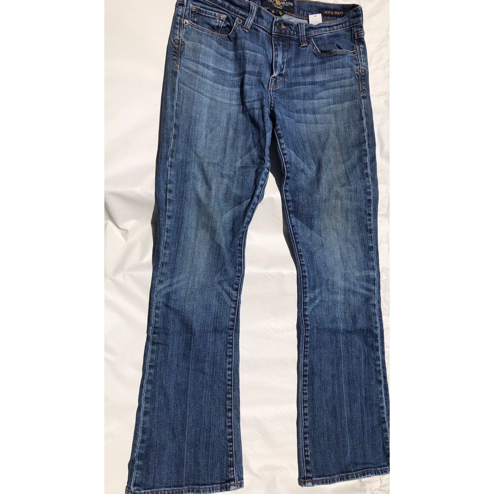 Lucky Brand Womens Sofia Boot Jeans Size 6/28 Blue Cotton Blend Bootcut Denim